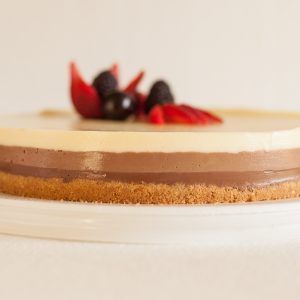 Tarta 3 chocolates