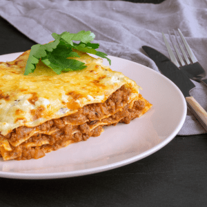 Lasaña boloñesa