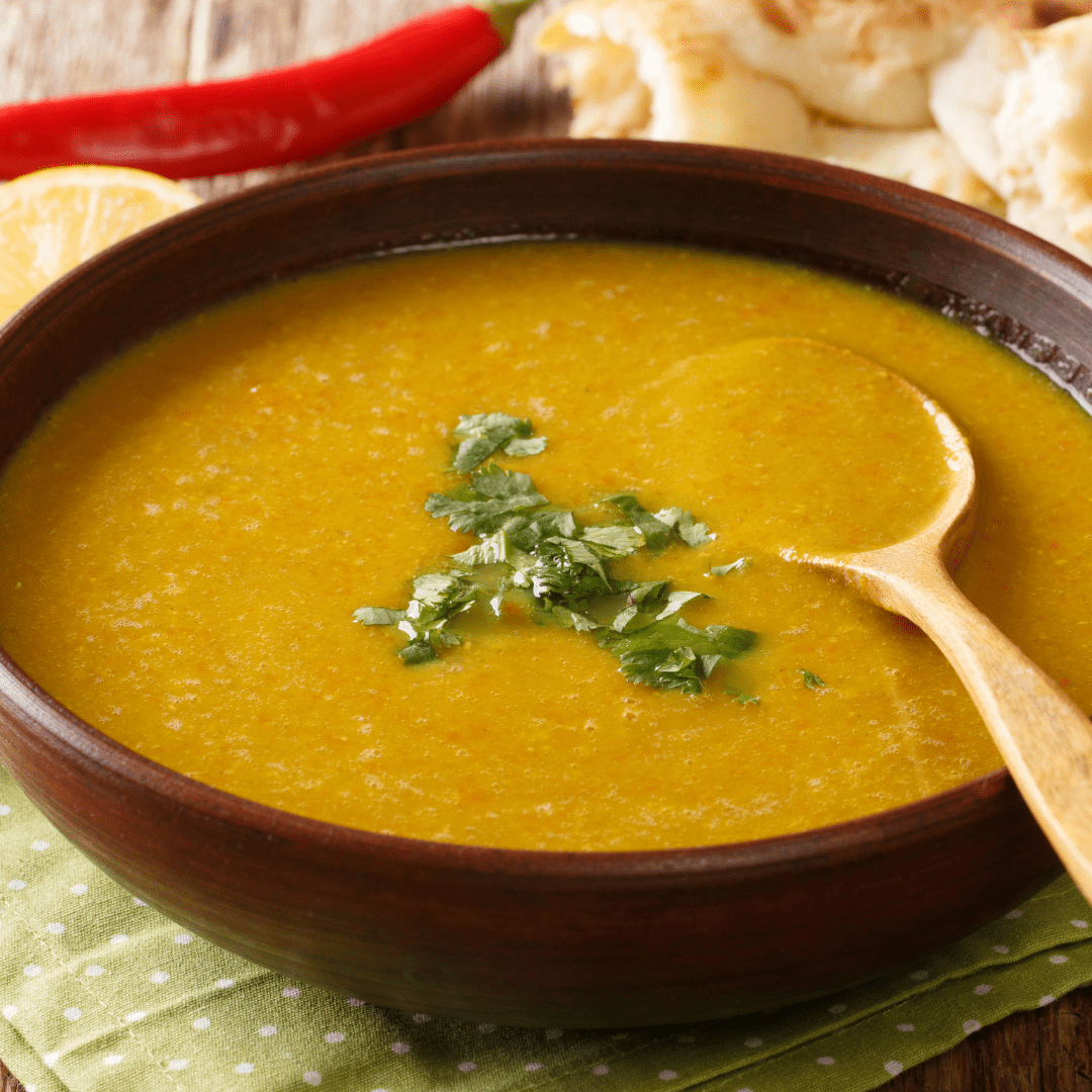 Crema de lentejas
