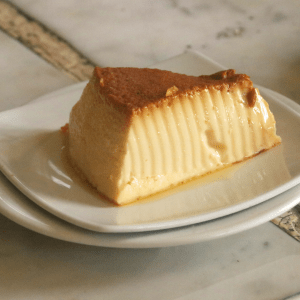 Flan de coco