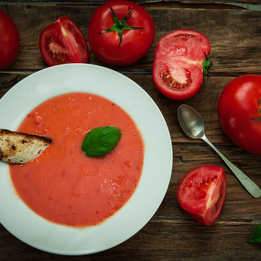 Gazpacho de frutos rojos